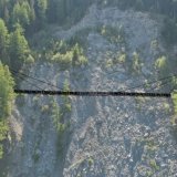 Le projet de passerelle vu de profil